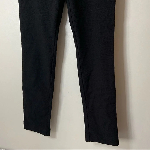 Textured Straight Leg Pants Womens Patterned Size 6 Trouser Work MARIO SERRANI - Picture 6 of 10